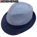 Gentleman moda chapéu de lã boné chapéu